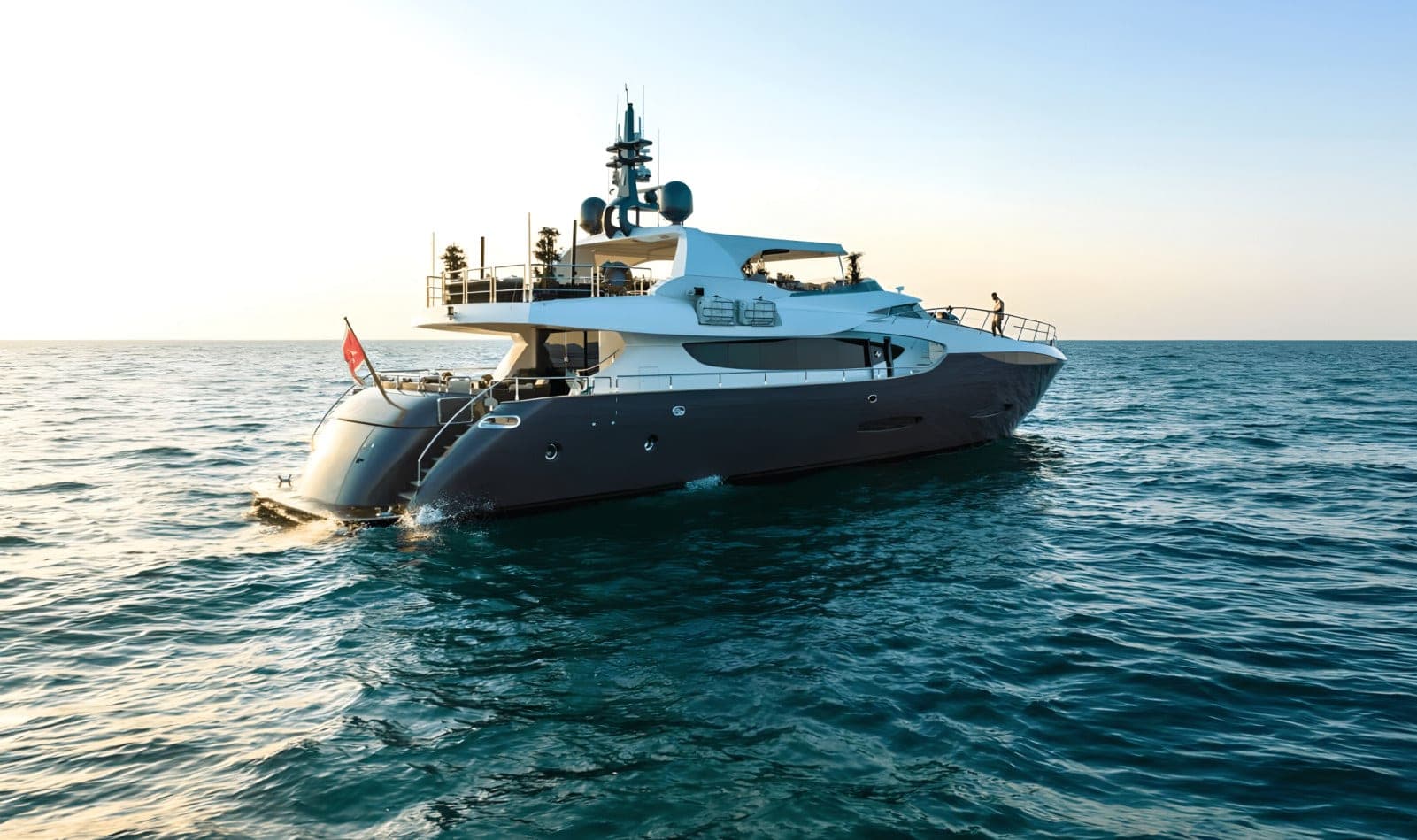 Notica 120 ft yacht charter Dubai — Dubai Marina